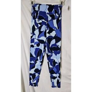 Aerie Offline Real Me Color Block Blue High Rise Size S